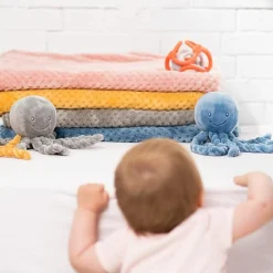 Nattou Plush Toys>Dark Blue Octopus