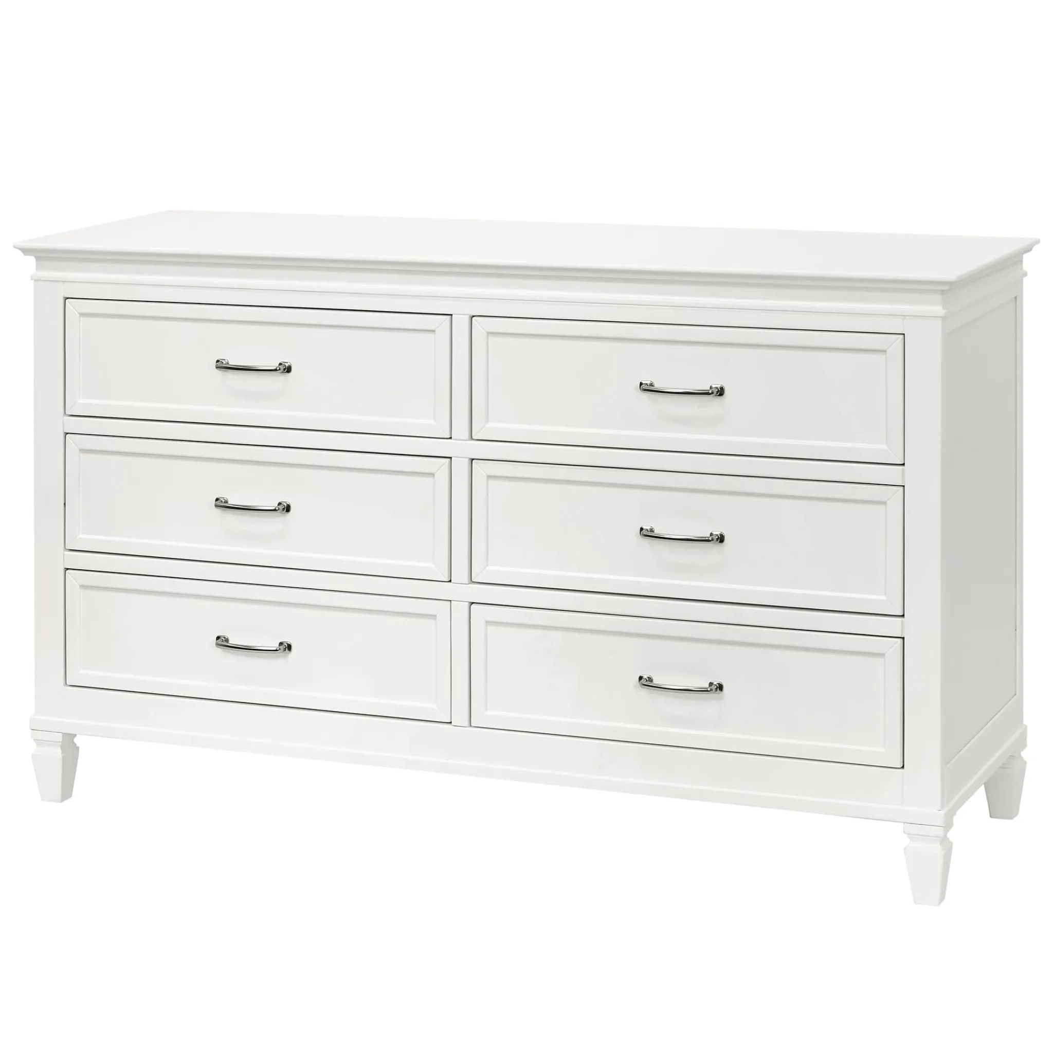 Namesake Darlington 6-Drawer Dresser - Warm White