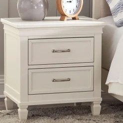 Namesake Nightstands>Darlington Nightstand - Warm White