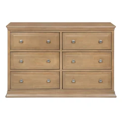 DaVinci Storage Furniture>Signature 6-Drawer Double Dresser - Hazelnut