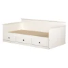 South Shore Daybed with Storage - Plenny White Wash