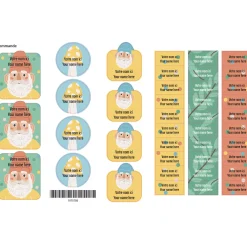 Kids Clement - Impressions Daycare Name Labels - Gnomes