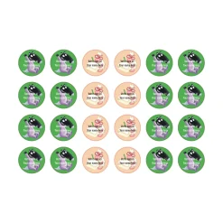 Kids Clement - Impressions Daycare Name Labels - Little Wolf