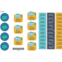 Kids Clement - Impressions Daycare Name Labels - Ocean