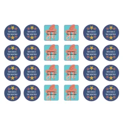 Kids Clement - Impressions Daycare Name Labels - Ocean