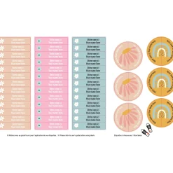 Kids Clement - Impressions Daycare Name Labels - Unicorn Lexie