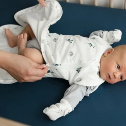 Kids Perlimpinpin Sheets|Bedding>Denim Crib Fitted Sheet