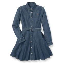 Kids Polo Ralph Lauren Shirt Dress 7-16y