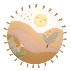 Kids Crane Desert Sunset Play Mat