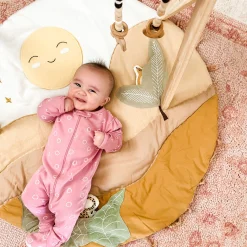 Kids Crane Desert Sunset Play Mat