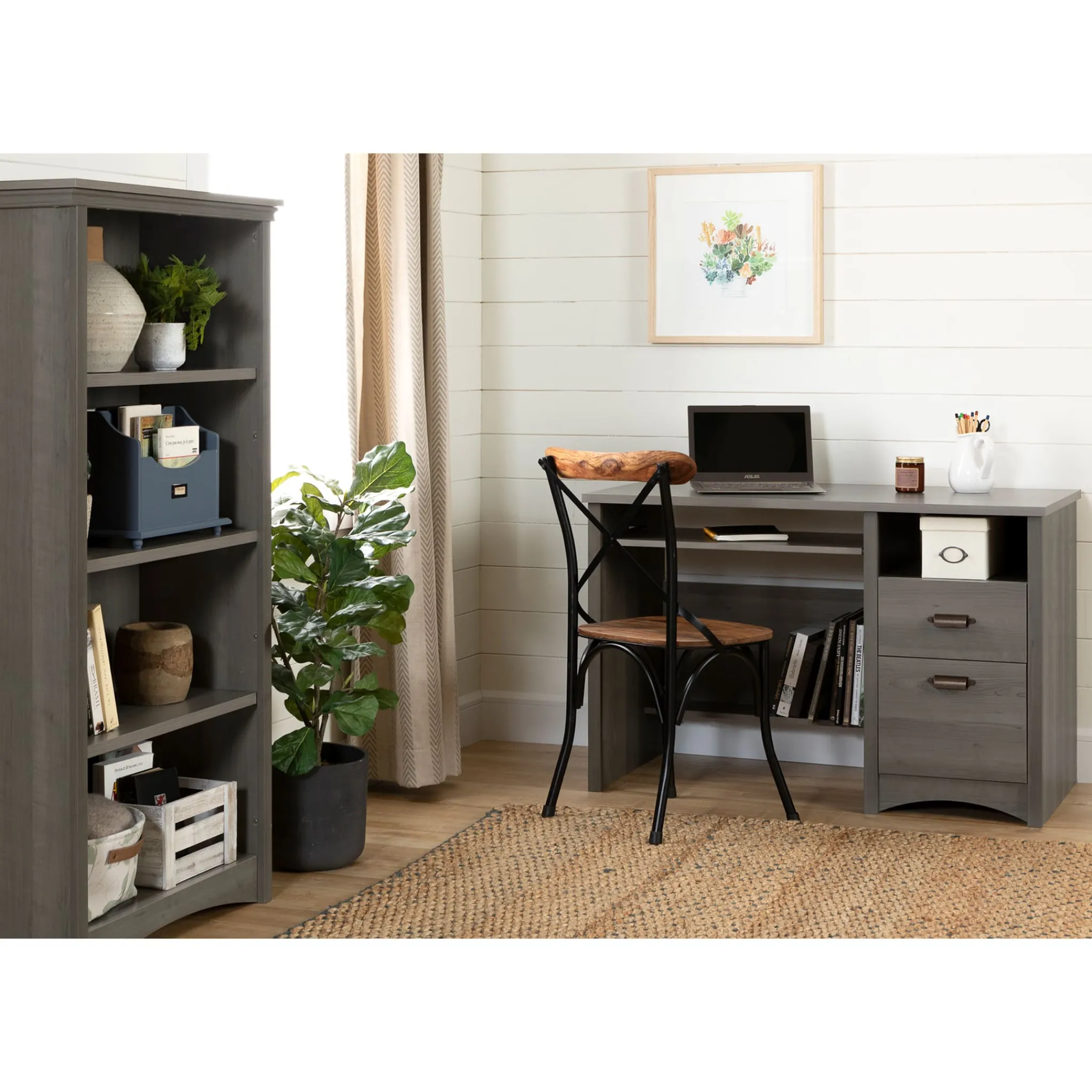 South Shore Desk - Gascony Gray Maple