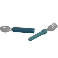 Kids Melii Detachable Spoon&Fork-Navy
