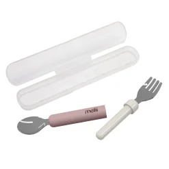 Kids Melii Breastfeeding|Tableware>Detachable Spoon&Fork-Pink