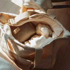 Dans Le Sac Diaper Bag - Cream