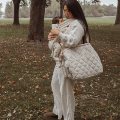 Dans Le Sac Diaper Bag - Cream