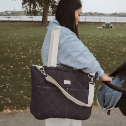 Dans Le Sac Diaper Bag - Navy