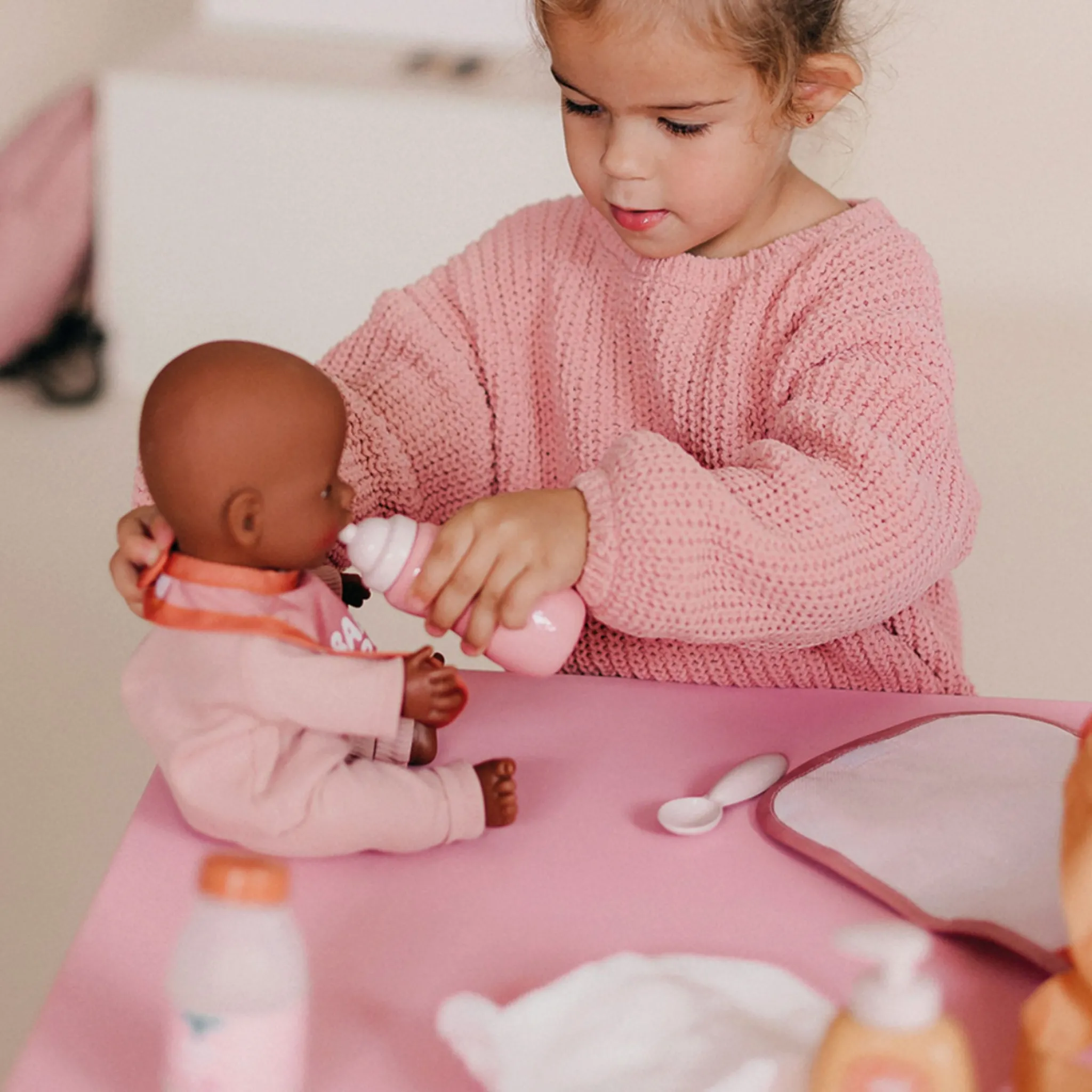Smoby Diaper Bag for Doll - 8 Pieces