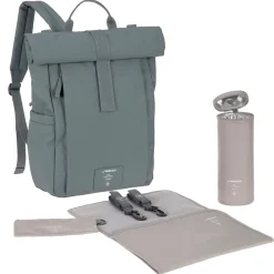 Lassig Diaper Bag Rolltop - Anthracite
