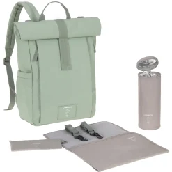Lassig Diaper Bag Rolltop - Sage