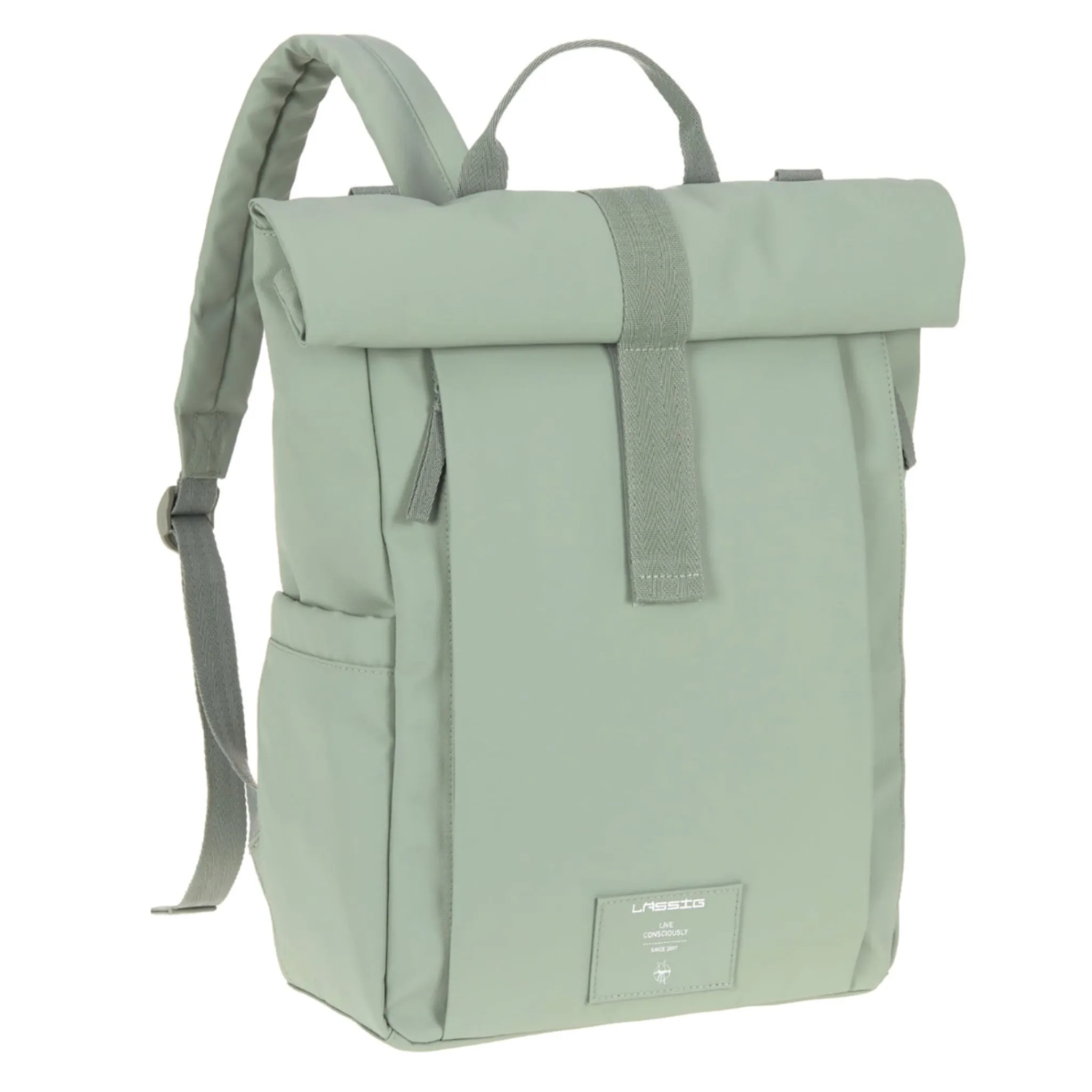 Lassig Diaper Bag Rolltop - Sage