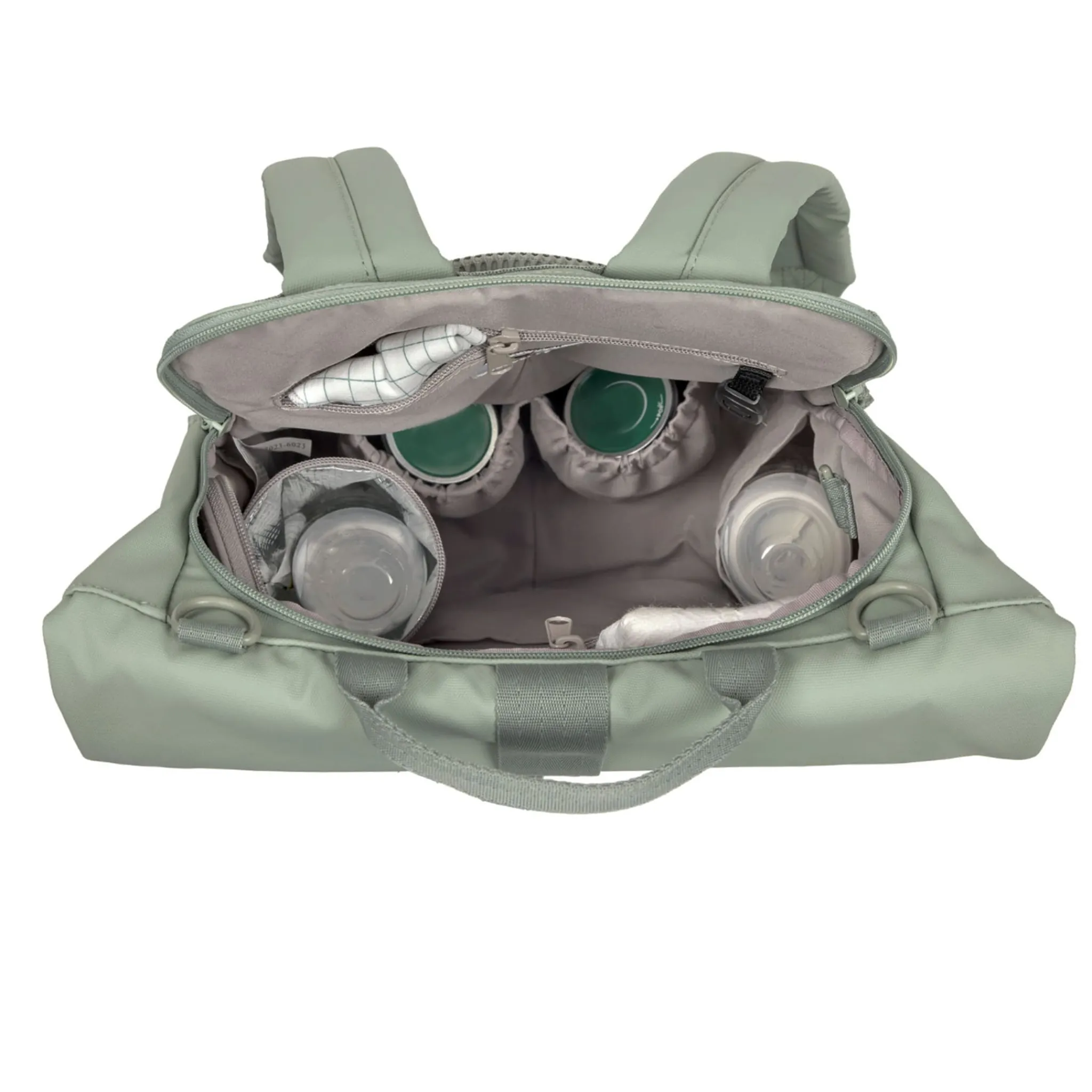 Lassig Diaper Bag Rolltop - Sage