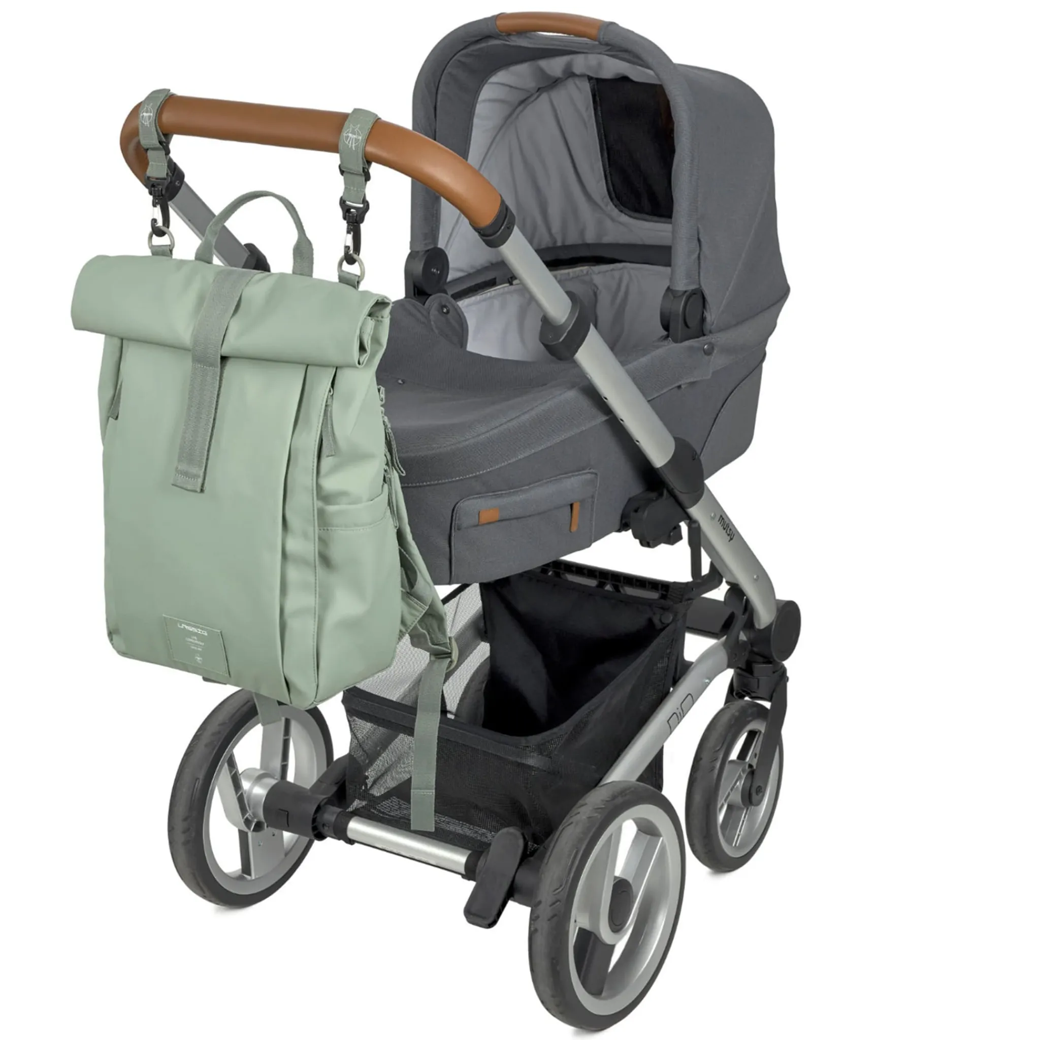 Lassig Diaper Bag Rolltop - Sage