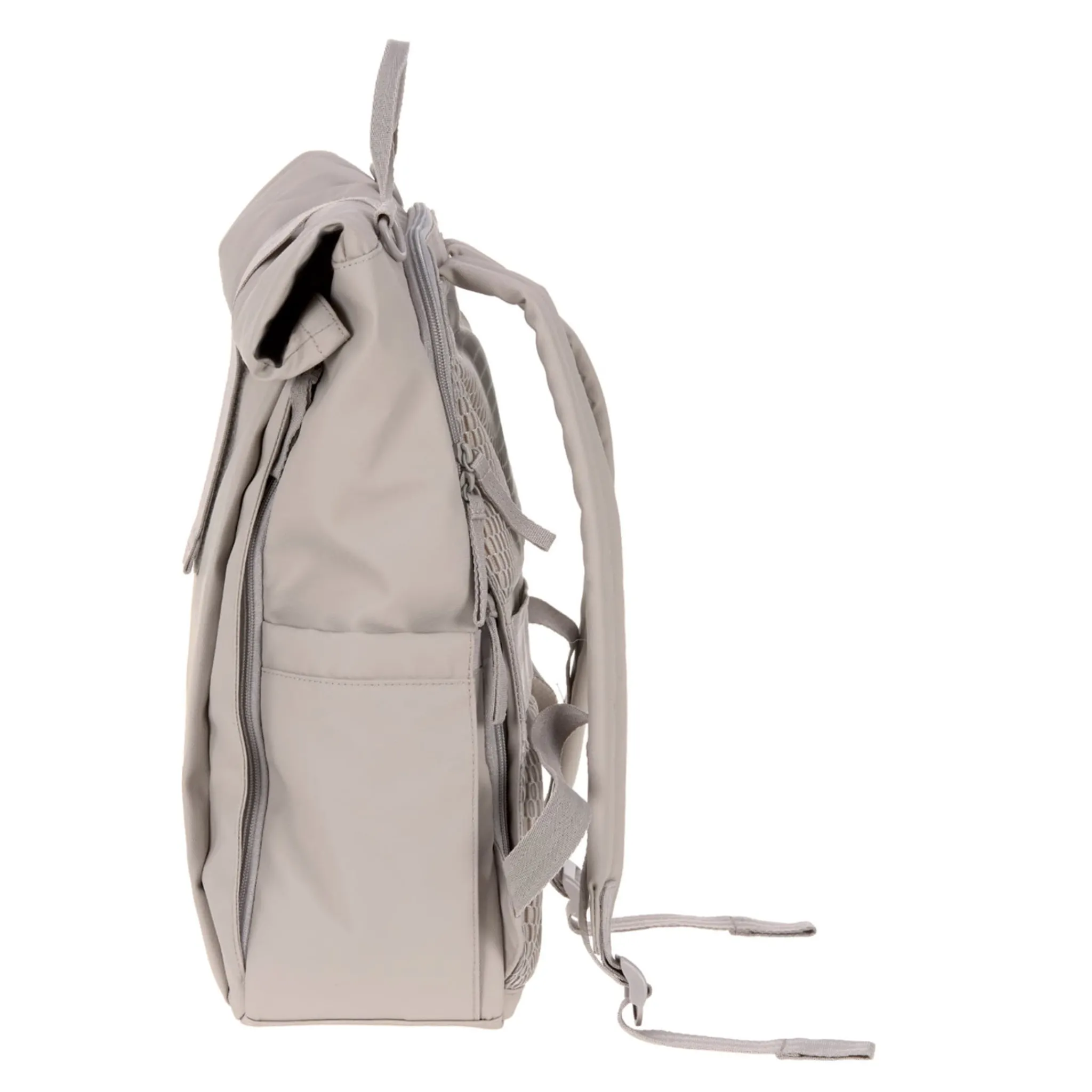 Lassig Diaper Bags|Diaper Bags>Diaper Bag Rolltop - Taupe