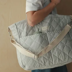 Dans Le Sac Diaper Bags|Diaper Bags>Diaper Bag-sage Strippe
