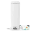 Diaper Genie Diaper Pails>Patinum Pail - White (18 bags)