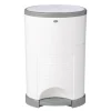 Dekor Diaper Pails>Diaper Pails Eko Pl Whit