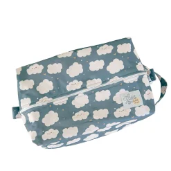 La Petite Ourse Diaper Bags|Diaper Bags>Diaper Pod - Clouds