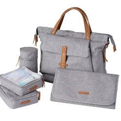 Bababing Diapers Bag Erin - Grey