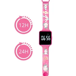Kid Jouets Teething Toys>Digital Led Watch - Unicorn