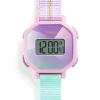 Djeco Teething Toys>Digital Watch Purple Prisma