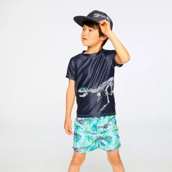 Kids/BOY Deux par Deux Dino Rashguard 2-6