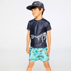 Kids/BOY Deux par Deux Dino Rashguard 2-6