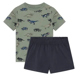 Kids/BOY Minymo Dino Short Set 3-8
