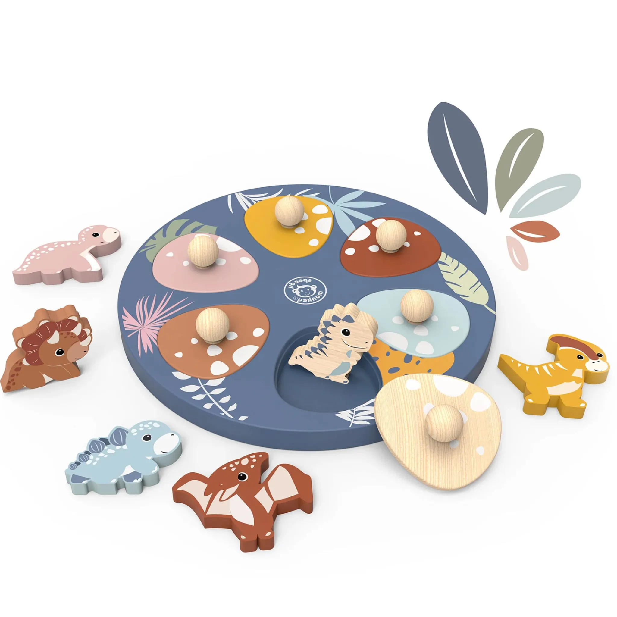 Kids Speedy Monkey Dino Surprise Puzzle