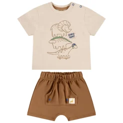 BOY Up Baby Outfit Sets>Dino Team 2 Piece Set 3-24m