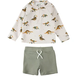 BOY Petit Lem Dinos 2 Piece Long Sleeve Swimsuit 6-24m