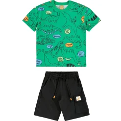 Kids/BOY Up Baby Outfit Sets>Dinos 2 Piece Set 2-8y