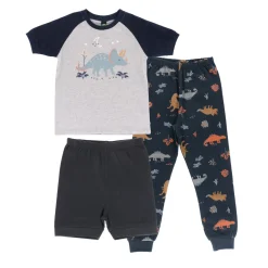 Kids/BOY Nano Dinos 3pc Pajamas 2-12