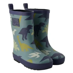 Deux par Deux Mid-Season Boots|Rain Boots>Dinos Rain Boots 4-3