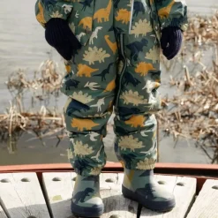 Deux par Deux Mid-Season Boots|Rain Boots>Dinos Rain Boots 4-3
