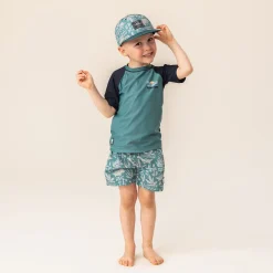 Kids/BOY Nano Dinos Swim Shorts 2-10