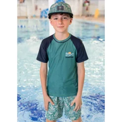Kids/BOY Nano Dinos Swim Shorts 2-10