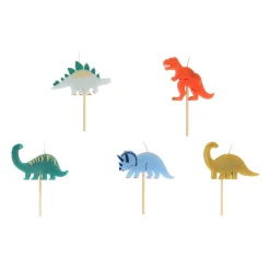 Meri Meri Dinosaur Candles (5)