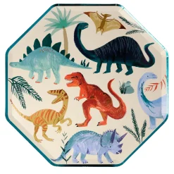 Meri Meri Dinosaur Kingdom Dinner Plates (8)