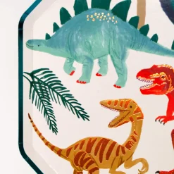 Meri Meri Dinosaur Kingdom Dinner Plates (8)