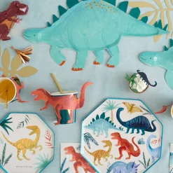 Meri Meri Dinosaur Kingdom Dinner Plates (8)